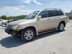 Salvage cars for sale at Lebanon, TN auction: 2006 Toyota Highlander Hybrid