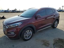 Salvage cars for sale at Fresno, CA auction: 2017 Hyundai Tucson Limited