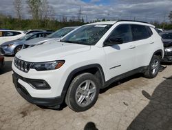 Salvage cars for sale at Bridgeton, MO auction: 2023 Jeep Compass Latitude
