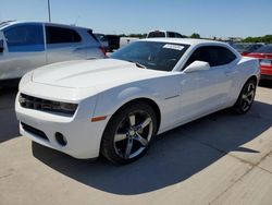 Salvage cars for sale from Copart Grand Prairie, TX: 2011 Chevrolet Camaro LT