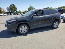 Salvage cars for sale from Copart San Martin, CA: 2015 Jeep Cherokee Sport