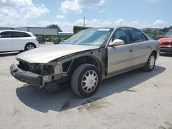 Salvage cars for sale from Copart Orlando, FL: 2003 Buick Century Custom