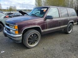 Salvage cars for sale at Arlington, WA auction: 1997 Chevrolet Tahoe K1500