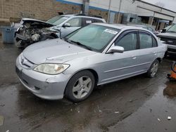 Honda Civic salvage cars for sale: 2005 Honda Civic EX