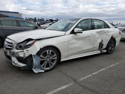 Salvage cars for sale from Copart Rancho Cucamonga, CA: 2014 Mercedes-Benz E 350