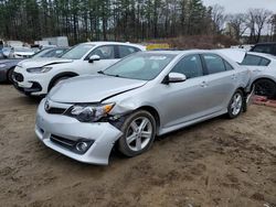 Salvage cars for sale at North Billerica, MA auction: 2013 Toyota Camry L