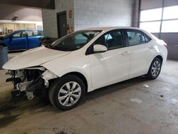 Salvage cars for sale from Copart Sandston, VA: 2014 Toyota Corolla L