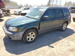 Salvage cars for sale from Copart Bowmanville, ON: 2003 Subaru Forester 2.5X