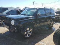 Salvage cars for sale at Chicago Heights, IL auction: 2016 Jeep Patriot Latitude