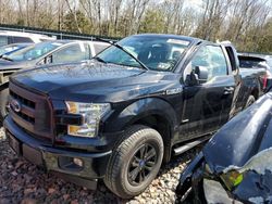 Salvage cars for sale at Candia, NH auction: 2017 Ford F150 Super Cab