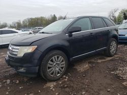 Salvage cars for sale from Copart Chalfont, PA: 2010 Ford Edge Limited