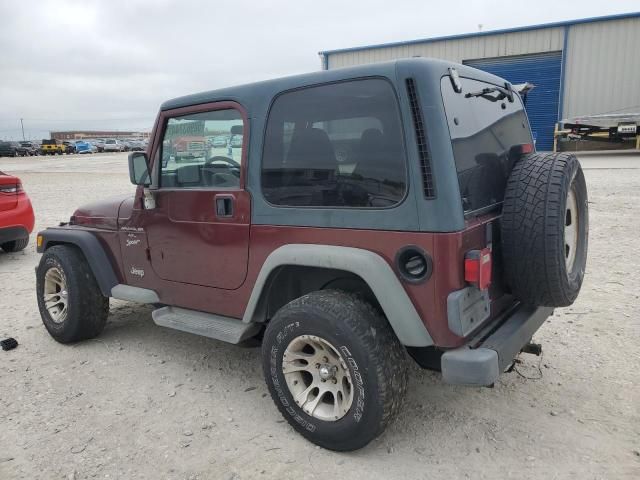 2001 Jeep Wrangler / TJ Sport