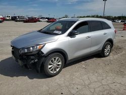 Salvage cars for sale at Indianapolis, IN auction: 2017 KIA Sorento LX