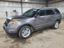 Salvage cars for sale at Des Moines, IA auction: 2013 Ford Explorer XLT