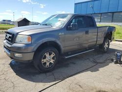 Salvage cars for sale at Woodhaven, MI auction: 2005 Ford F150