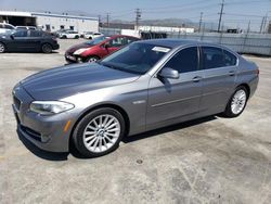Salvage cars for sale from Copart Sun Valley, CA: 2013 BMW 535 I