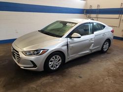 Salvage cars for sale from Copart Wheeling, IL: 2018 Hyundai Elantra SE