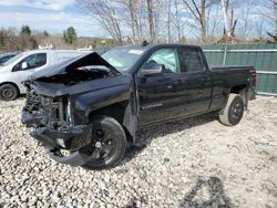 Salvage trucks for sale at Candia, NH auction: 2017 Chevrolet Silverado K1500 LT