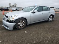 Salvage cars for sale from Copart San Diego, CA: 2008 Infiniti G35