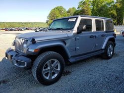Salvage cars for sale at Concord, NC auction: 2020 Jeep Wrangler Unlimited Sahara