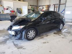 Salvage cars for sale at Rogersville, MO auction: 2014 Honda Civic LX