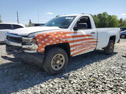 Salvage cars for sale from Copart Mebane, NC: 2017 Chevrolet Silverado K1500