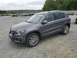 Salvage cars for sale from Copart Concord, NC: 2014 Volkswagen Tiguan S