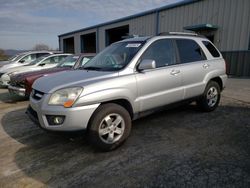 Salvage cars for sale from Copart Chambersburg, PA: 2009 KIA Sportage LX