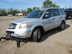 Salvage cars for sale at Baltimore, MD auction: 2007 Honda Pilot LX