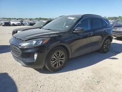 Salvage cars for sale at San Antonio, TX auction: 2020 Ford Escape SEL