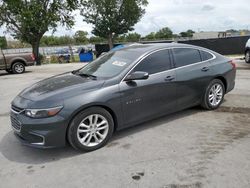 Salvage cars for sale from Copart Orlando, FL: 2018 Chevrolet Malibu LT