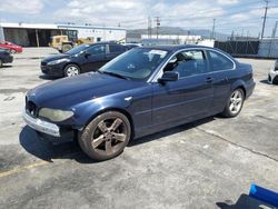 Vehiculos salvage en venta de Copart Sun Valley, CA: 2004 BMW 325 CI