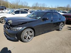 Salvage cars for sale at Marlboro, NY auction: 2019 BMW 330XI