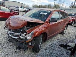Salvage cars for sale at Wayland, MI auction: 2014 Dodge Journey SE