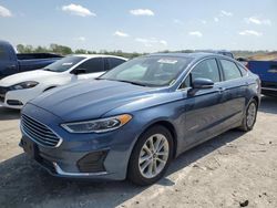 Ford Fusion salvage cars for sale: 2019 Ford Fusion SEL