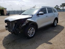 Salvage cars for sale from Copart Newton, AL: 2017 KIA Sorento LX