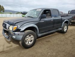 Salvage cars for sale from Copart San Martin, CA: 2001 Toyota Tacoma Double Cab Prerunner