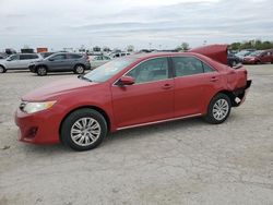 Salvage cars for sale from Copart Indianapolis, IN: 2012 Toyota Camry Base