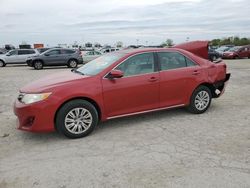 Salvage cars for sale at Indianapolis, IN auction: 2012 Toyota Camry Base