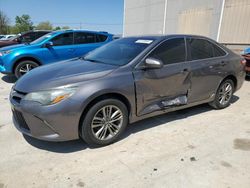 Salvage cars for sale at auction: 2016 Toyota Camry LE