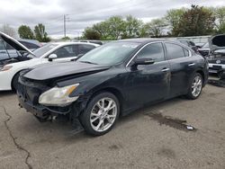 Salvage cars for sale at Moraine, OH auction: 2014 Nissan Maxima S