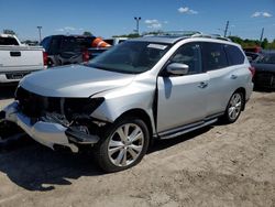 Salvage cars for sale at Indianapolis, IN auction: 2019 Nissan Pathfinder S