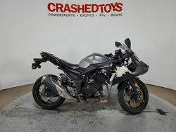 Salvage cars for sale from Copart Dallas, TX: 2015 Kawasaki EX300 A