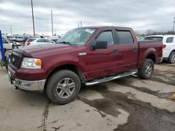 Ford salvage cars for sale: 2005 Ford F150 Supercrew