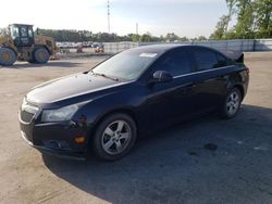 Salvage cars for sale from Copart Dunn, NC: 2013 Chevrolet Cruze LT