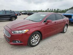 Salvage cars for sale from Copart Houston, TX: 2015 Ford Fusion SE