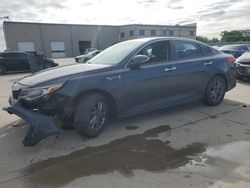 Salvage cars for sale from Copart Wilmer, TX: 2019 KIA Optima LX
