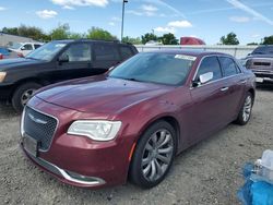 Salvage cars for sale at Sacramento, CA auction: 2017 Chrysler 300C