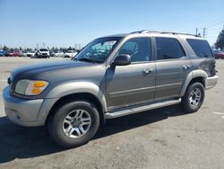 Salvage cars for sale from Copart Rancho Cucamonga, CA: 2003 Toyota Sequoia SR5