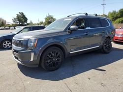 Salvage cars for sale at San Martin, CA auction: 2020 KIA Telluride SX